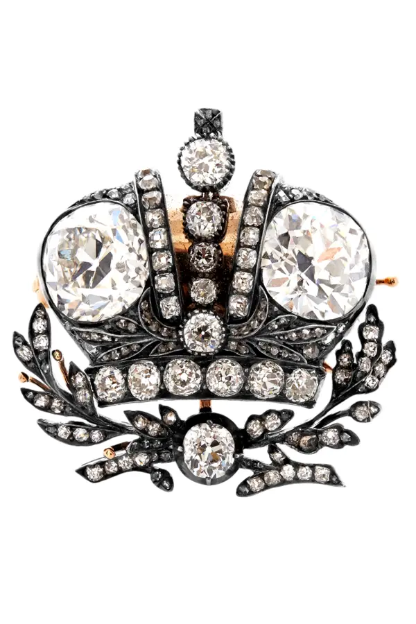Fabergé's coronation brooch