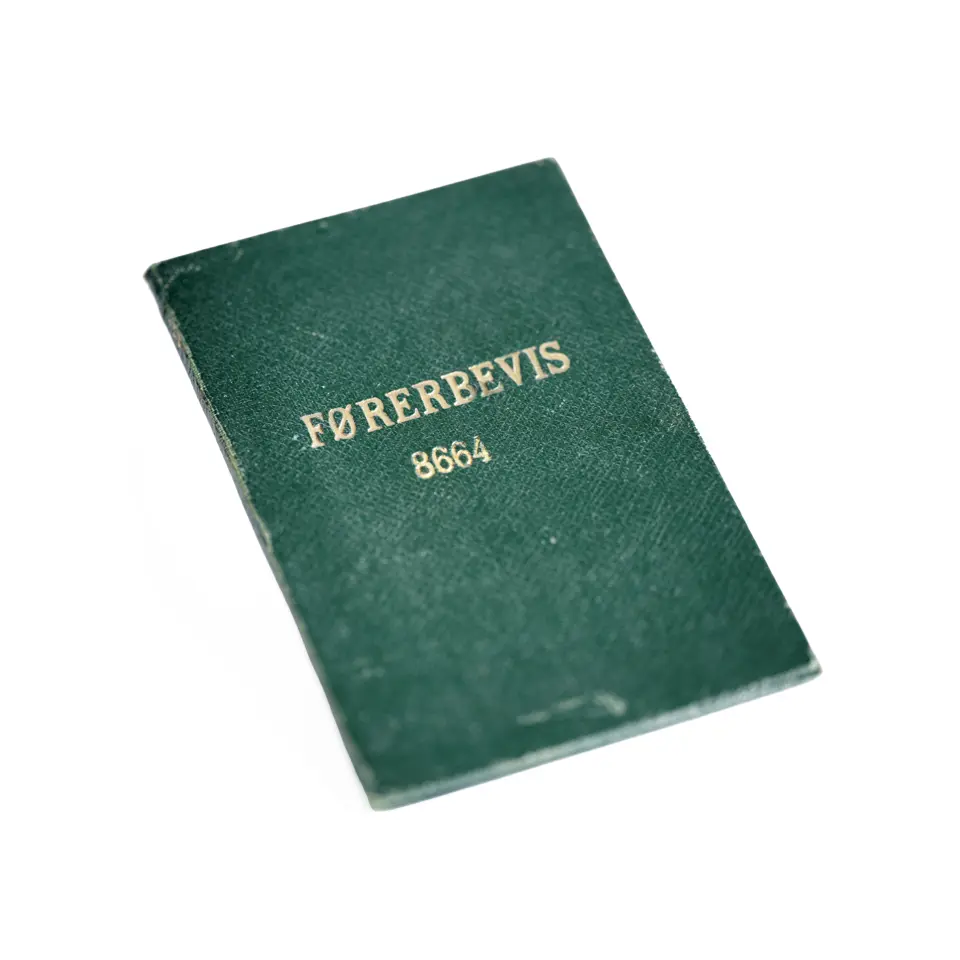 Alexandrines førerbevis fra 1931