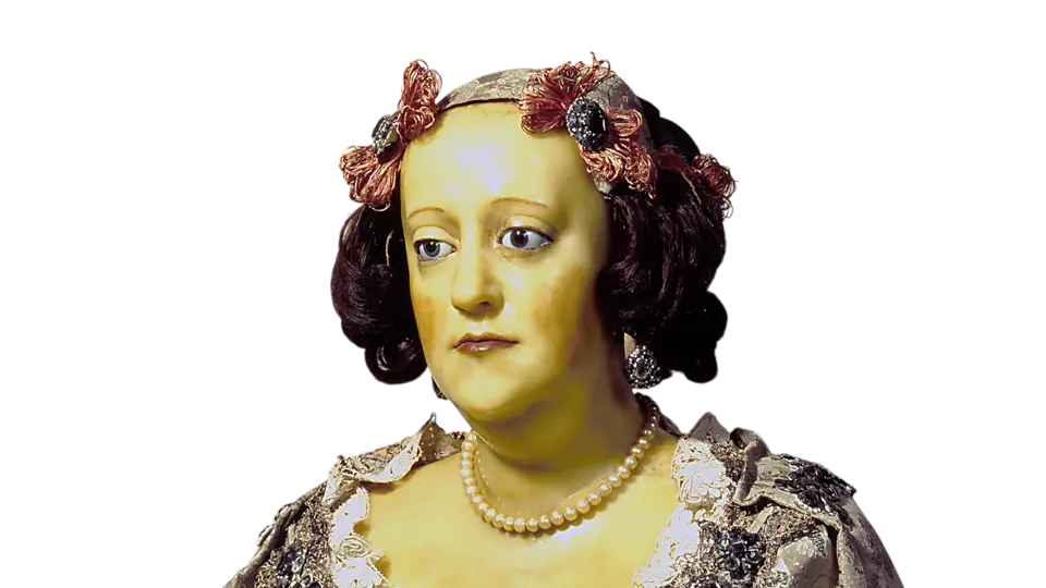 403_Voksbuste af Dronning Sophie Amalie