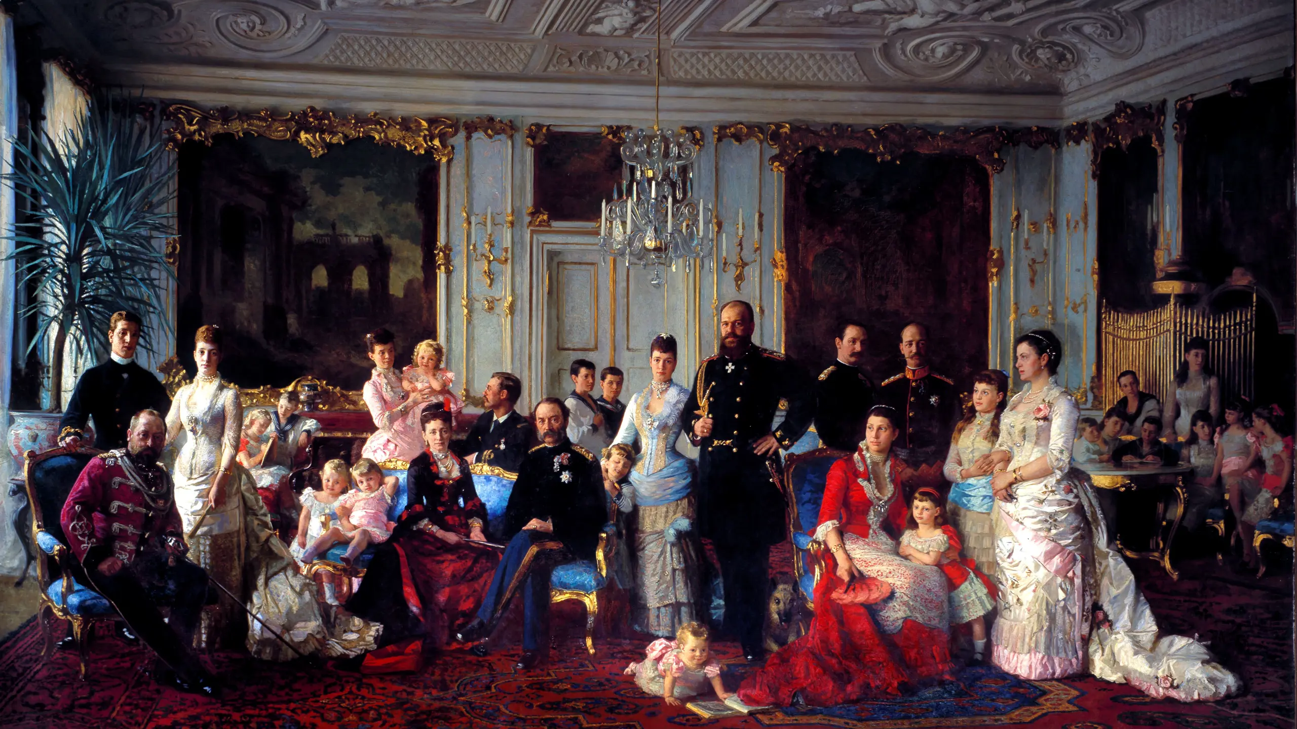 Laurits Tuxen, Fredensborgmaleriet