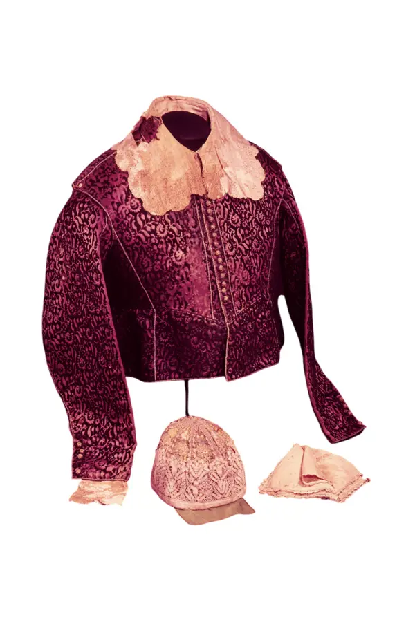 Christian IV's blood stained clothes
