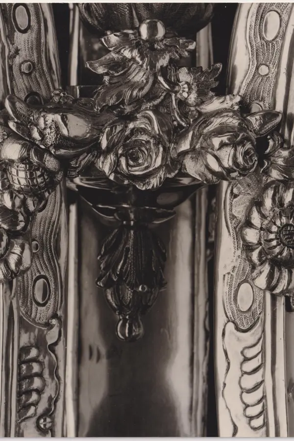 Large silver gueridons