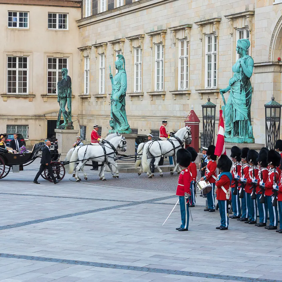 Nytårskur på Christiansborg Slot